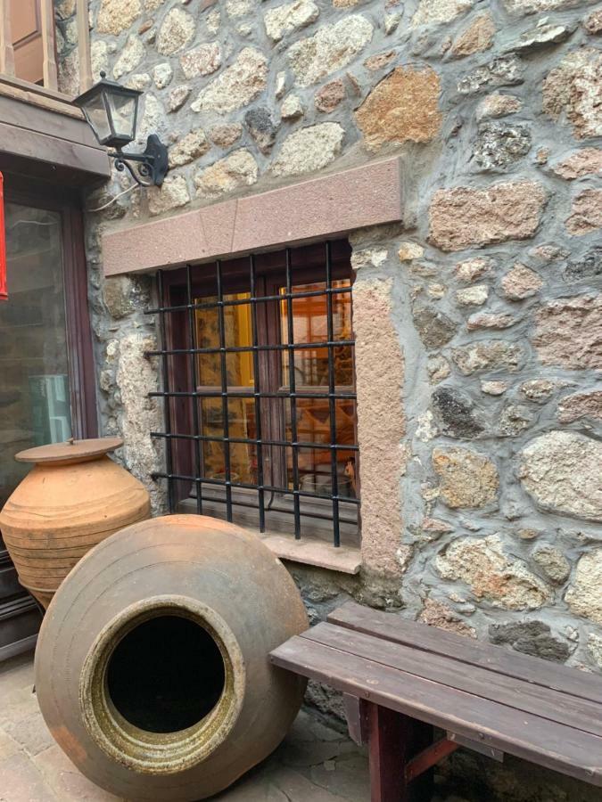 AntissaWood And Stone In The Path Of Lava别墅 外观 照片